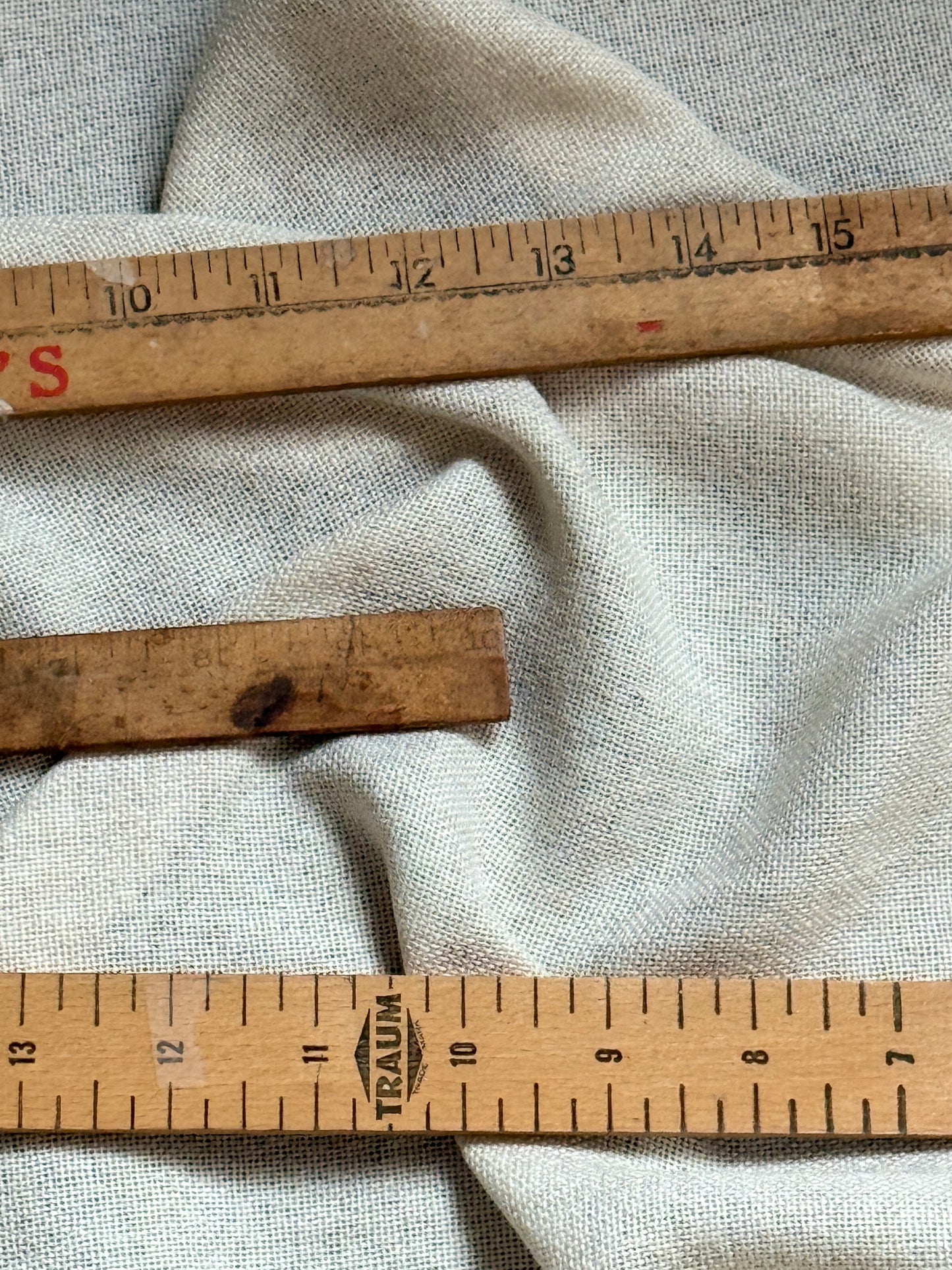 Bundle of 3 Vintage Wooden Rulers | Advertising Yardstick Pieces | Mid-Century School Supplies