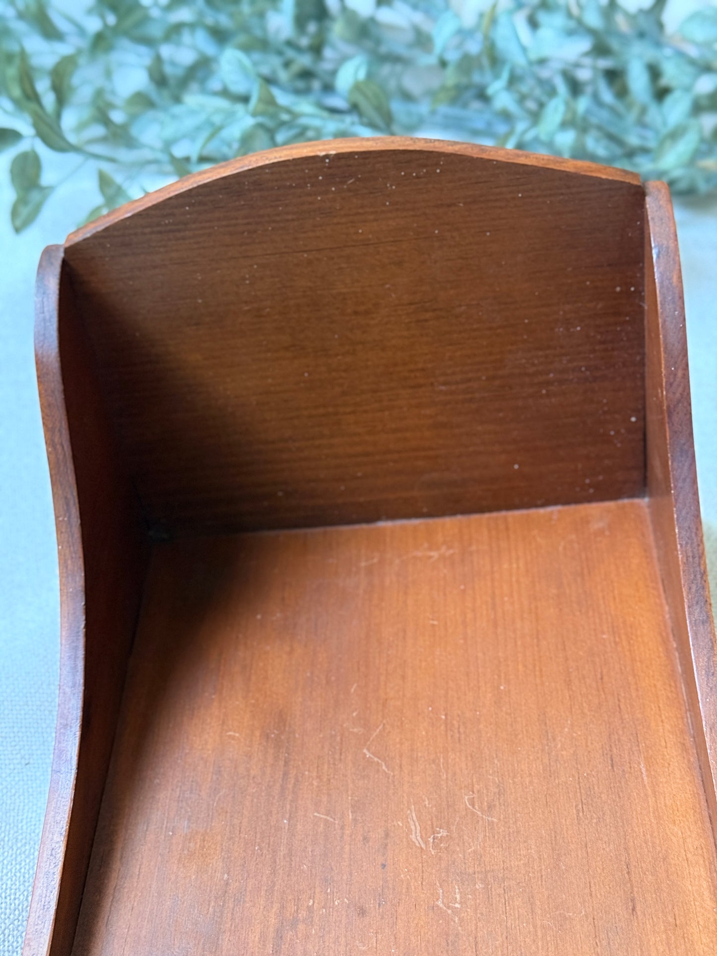 Vintage Wooden Wall Shelf | Primitive Country Spice Rack | Small Hanging Display
